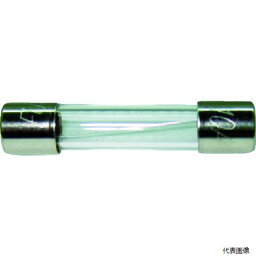 冨士端子 FP-FGBO-250V-15A-2P-PBF ガラス管ヒューズ (2個入) 15A 6.4×30mm 冨士端子工業