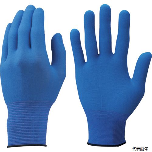 乐天商城 - 【スタンプラリー】 ショーワグローブ B0620-LB SHOWA EXフィット手袋20枚入り B0620 ブルー Lサイズ