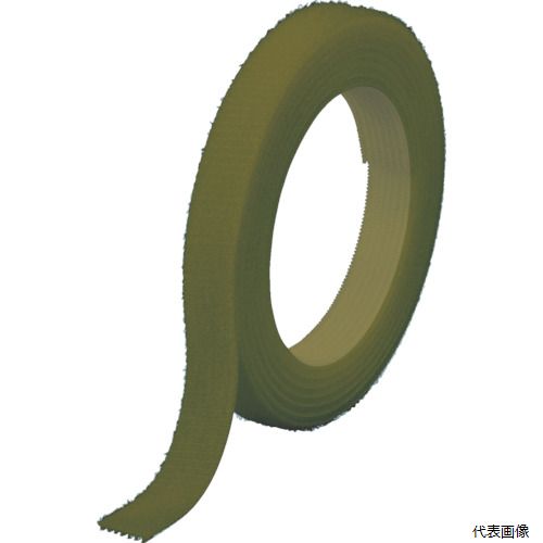 トラスコ MKT-4050-OD TRUSCO マジックバンド[[R下]]結束テープ両面 幅40mmX長さ5mOD