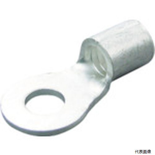 ニチフ R 8-6 裸圧着端子 R形(100P)より線6.64〜10.52 外寸12