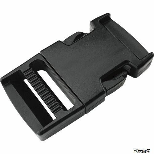 ユタカメイク JNA-230 平ベルト金具 サイドリリースバックル 角型 30mm幅用 (1個入り)