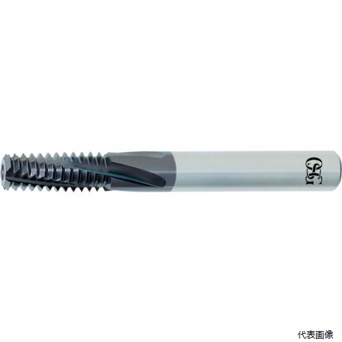 【特長】 ●1本で同じピッチなら呼び寸の違うねじが加工でき、また右ねじ左ねじのどちらも加工できます。 ●航空機産業でも利用されています。 【用途】 ●被削材：アルミ圧延材、アルミ合金鋳物、チタン合金、Ni基合金、熱硬化性プラスチック、熱可塑性プラスチック、低炭素鋼、鋳鋼、鋳鉄、ダクタイル鋳鉄、銅、黄銅、黄銅鋳物、青銅、マグネシウム合金鋳物、亜鉛合金鋳物。 【仕様】 ●呼び寸法：1/2 ●山数：13 ●刃径(mm)：9.4 ●刃長(mm)：19.5 ●全長(mm)：75 ●刃数(枚)：4 ●シャンク径(mm)：10 ●首下長(mm)：21.5 ●表面処理：WXコーティング ●全長L：75 ●刃長l：19.5 ●シャンク径d：10 【材質／仕上】 ●超硬合金(Carbide) 【入数】 ●1本 他のサイズはこちら 在庫のない商品は検索に表示されない場合がございます