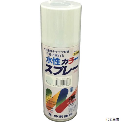 シントーファミリー 2903-0.3 シントー 水性カラースプレー ホワイト 300ML