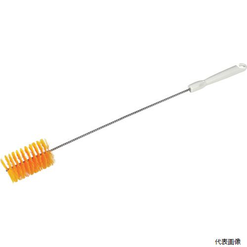 【特長】 ●カラーによる区域管理などができるHACCPに対応したブラシです。 ●配管や器材の奥の洗浄に最適です。 ●毛は抜けにくく熱に強いため、衛生管理が必要な場所での使用に適しています。 ●先端部の芯線はU字型になっており、傷つけにくい仕...