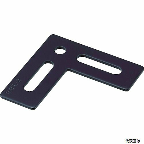 【スタンプラリー】トラスコTK24-FL2BTRUSCOジョイント金具24型フラットクロ寸法65×65穴数3