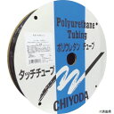 千代田通商 TE-4X2.5-100 BK チヨダ ポリウレタンチューブ TEタッチチューブ 4mm/100m 黒