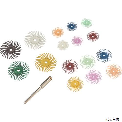 3M BR DISC 80 2X3/8 ラジアル・ブリッスルディスク #80相当 黄 50.8mm