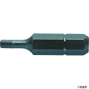 トラスコ TRD6-H2.5-30 TRUSCO 六角レンチビット 2.5mm