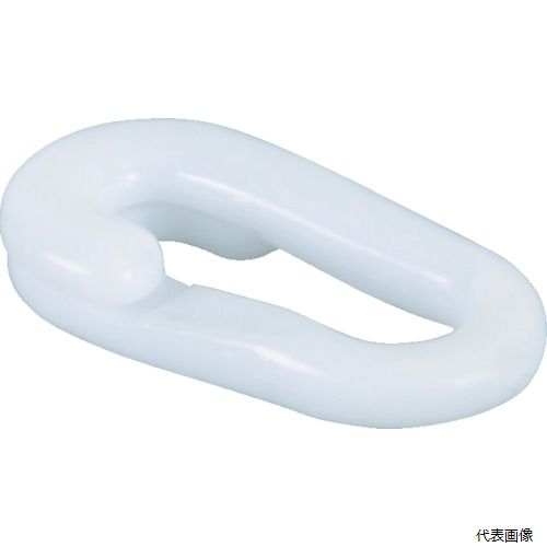 【スタンプラリー】 トラスコ TCJ6W TRUSCO プラチェーンジョイント 白 6MM (2個入)