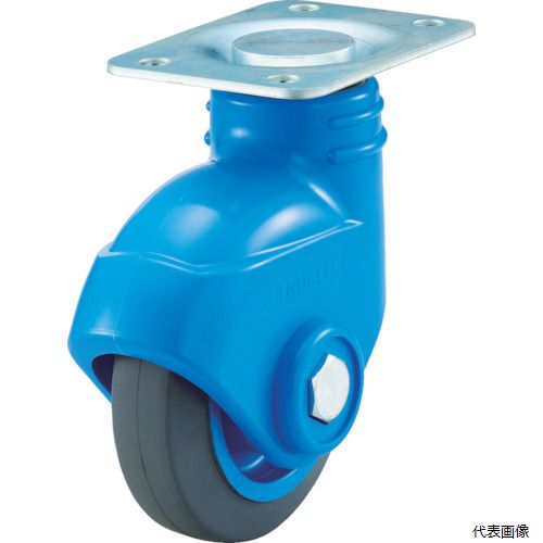 【特長】 ●自在車・固定車が同一の取付ピッチで、2種類の取付寸法で済みます。独自構造「DRS」を採用し、ダブルベアリング仕様で旋回もスムーズで快適なハンドリングを実現します。 【仕様】 ●タイプ：自在式 ●車輪径(mm)：125 ●車輪幅(mm)：34 ●許容荷重(kgf)：132.6 ●取付高H(mm)：144 ●取付ピッチX×Y(mm)：100×56 ●取付穴径P(mm)：11 ●材質：本体ナイロン、グレーゴム車輪 ●自在式 【材質／仕上】 ●材質：本体ナイロン ●グレーゴム車輪 【入数】 ●1個 他のサイズはこちら 在庫のない商品は検索に表示されない場合がございます　