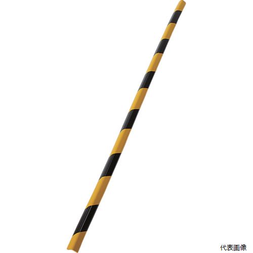 Rakuten - トラスコ TAC-132 TRUSCO 安心クッションL字型細 黒・黄 1本入