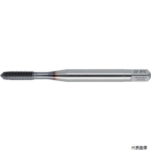 【特長】 ●スチール材（35HRC以下）や軽合金の加工に適し、更に高速加工（20〜50m/min）に対応できます。 ●ステンレス鋼や調質材(〜40HRC)の加工が可能となりました。 ●加工トルクが20%以上低減し従来品と比較して寿命が大幅にUPすることが可能となりました。 ●水溶性切削油剤での使用が可能となりました。 ●トルク低減盛上げタップ(特許No.3822572)を設計仕様に採用しています。 【用途】 ●被削材：低炭素鋼、中炭素鋼、高炭素鋼、合金鋼、ステンレス鋼。 ●通り穴加工用。 【仕様】 ●精度：G5 ●精度表記：G級 ●呼び寸法：M3 ●ピッチ(mm)：0.5 ●ねじ長さ(mm)：9 ●全長(mm)：46 ●シャンク径(mm)：4 ●シャンク四角部(mm)：3.2 ●下穴径(mm)：2.79 ●食い付山数：4山 ●加工ねじ：メートルねじ ●表面処理：TiCNコーティング ●首下の長さ(mm)：14 ●シャンク長(mm)：26 ●シャンク四角部の長さ(mm)：6 ●溝数：2 ●凸数：4 【材質／仕上】 ●粉末ハイス（HSS-P） 【注意】 ●下穴加工がねじの精度に大きく影響します。 ●下穴加工には十分注意してください。 【入数】 ●1本 他のサイズはこちら 在庫のない商品は検索に表示されない場合がございます　