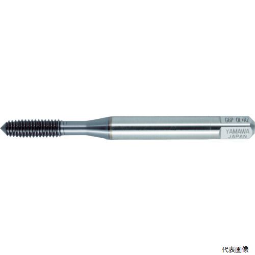 【特長】 ●M6以下のサイズで、バーリング加工された薄板鉄板や比較的加工長の短いスチール材において、無給油でのタッピング加工を可能にしたロールタップです。 ●振れ精度を高め、食付き部の最適設計によりスムーズな盛り上げで過酷な条件下でもめねじ精度が安定します。 ●止り穴加工には、姉妹品となりますHP+RZ/HP-RZを選定してください。 【用途】 ●通り穴加工用。 ●被削材：低炭素鋼、中炭素鋼、高炭素鋼、合金鋼、ステンレス鋼。 【仕様】 ●精度：G5 ●精度表記：G級 ●呼び寸法：M2.5 ●ピッチ(mm)：0.45 ●ねじ長さ(mm)：8.1 ●全長(mm)：46 ●シャンク径(mm)：3 ●シャンク四角部(mm)：2.5 ●下穴径(mm)：2.31 ●食い付山数：4山 ●加工ねじ：メートルねじ ●表面処理：TiCNコーティング ●首下の長さ(mm)：14 ●シャンク長(mm)：29 ●シャンク四角部の長さ(mm)：5 ●凸数：4 【材質／仕上】 ●粉末ハイス(HSS-P) 【注意】 ●下穴加工がねじの精度に大きく影響します。 ●下穴加工には十分注意してください。 【入数】 ●1本 他のサイズはこちら 在庫のない商品は検索に表示されない場合がございます　