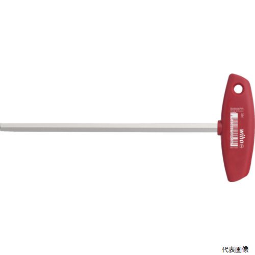 【特長】 ●手にぴったりフィットする独特のハンドル形状が最高の使いやすさと最強の締め付けトルクを生み出します。 ●ロングタイプも揃えていますので届きにくい場所でハイトルクを必要とする作業に最適です。 【用途】 ●機械メンテナンスなどに。 【仕様】 ●全長(mm)：182 ●軸長(mm)：150 ●全幅(mm)：100 ●対辺寸法(mm)：5.0 ●対辺(mm)：5.0 ●ブレード長(mm)：100 【材質／仕上】 ●クロムバナジウム鋼（表面処理：ニッケルメッキ） ●グリップ：樹脂 【入数】 ●1本 他のサイズはこちら 在庫のない商品は検索に表示されない場合がございます　