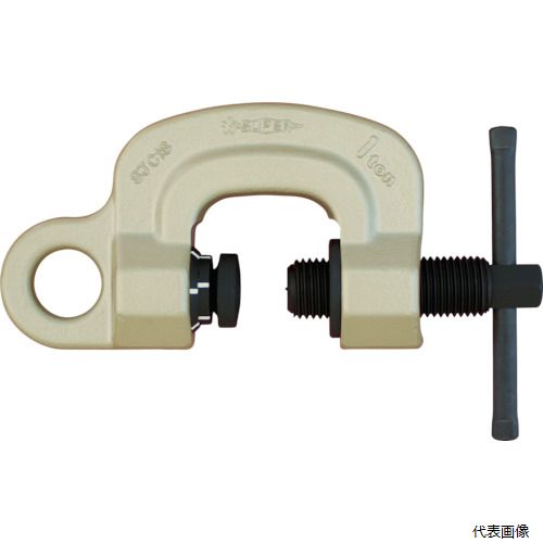 スーパーツール SJC0.5S スーパー ねじ式クランプ スクリューカムクランプ J型(ツイストカム式) 基本使用荷重0.5t