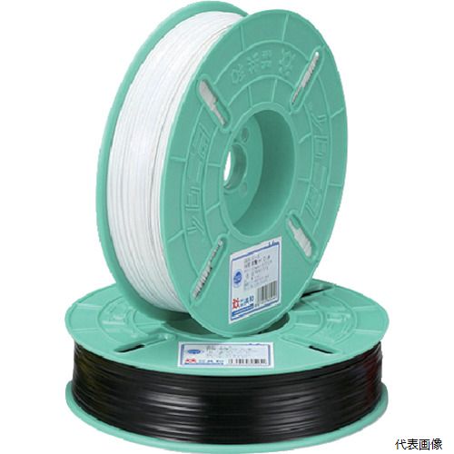 【特長】 ●ビニタイ結束機、「ひねるんですsmart」「ビニタイマチックV-35」で推奨のビニタイです。 ●被覆材をPVC、芯材を鉄心を使用しています。 ●業務用をはじめ、家庭用、園芸用など幅広く使用されているビニル基材のビニタイです。 【用途】 ●工業用をはじめ、家庭用、園芸用などに。 【仕様】 ●色：白 ●幅(mm)：4 ●長さ(m)：600 【材質／仕上】 ●被覆材：ポリ塩化ビニル樹脂化合物 ●芯材：軟鉄線 【入数】 ●1巻 他のサイズはこちら 在庫のない商品は検索に表示されない場合がございます　