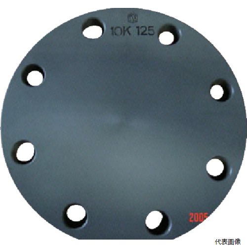 積水化学工業 FSB1Q エスロン 板フランジSB型 125 JIS10K PVC