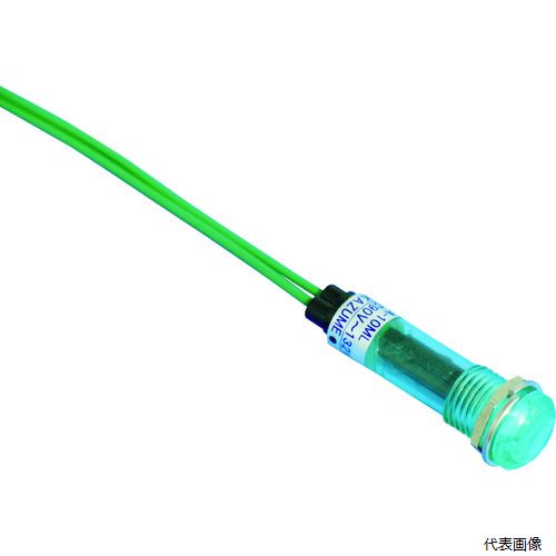 乐天商城 - 坂詰製作所 DA-10ML-AC/DC100V-G サカヅメ LED表示灯 DA-10ML (AC／DC100V接続) Φ10 緑