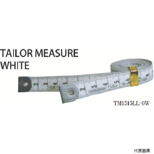 【特長】 ●テープに特殊コーティングすることにより50倍(当社比）の耐摩耗性を実現し、目盛が消えにくい仕様です。 ●伸び縮みが少ないグラスファイバーテープです。 ●ねじれにくいです。 ●テープ長さ(m)：1.5 ●テープ幅(mm)：15 ●目盛仕様：両面印刷 ●色：白 ●テープ厚さ(mm)：0.5 ●先端部余白：無 ●目盛表記(表・裏)：縦・縦 ●抗菌仕様 ●グラスファイバーテープ ●JIS1級 ●ベルトクリップなし 【材質／仕上】 ●テープ：グラスファイバー、塩化ビニール ●フック：ステンレス 【入数】 ●1本 他のサイズはこちら 在庫のない商品は検索に表示されない場合がございます　