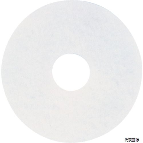 【スタンプラリー】アマノ HEQ911100 フロアパッド15 白(4)