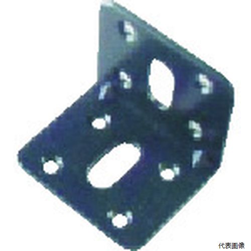 トラスコ TK45-L2ACP TRUSCO ジョイント金具45型L 黒 37X37