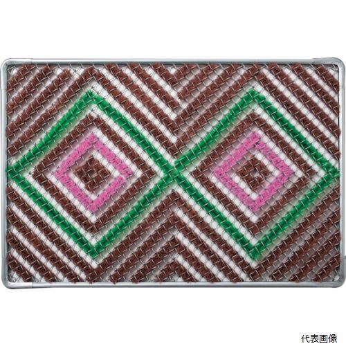 (代引き不可) 山崎産業 F-18-6 コンドル 屋外用マット VCハードマットN #6 600mm×900mm