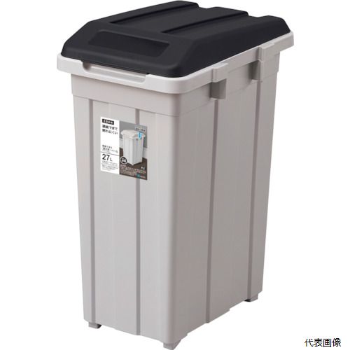 アスベル 664571 ASVEL ジョイント分別ペール27L ブラック