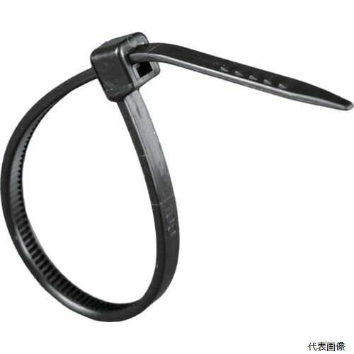 エスジー工業 SG-100W SG スタンダードタイ 耐候耐熱 SG-100W(100本入り)黒