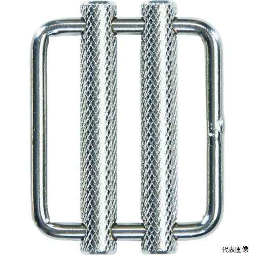 トラスコ BK-40 TRUSCO PPベルト専用金具40mm用 ダブルスライドバックル