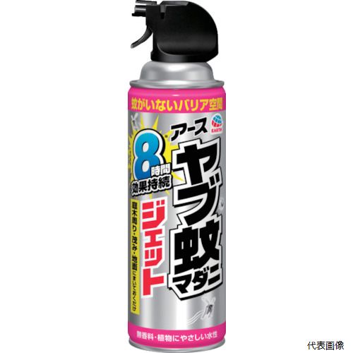 Insect-Killing Sprays - アース製薬 063816 アース ヤブ蚊マダニジェット 屋外用 480mL