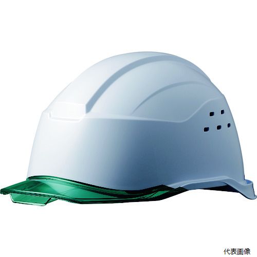 【スタンプラリー】ミドリ安全SC-21PCLVSRA3-KP-W/GNヘルメットSC-21PCLVSRA3KP侍2ホワイト／グリーン