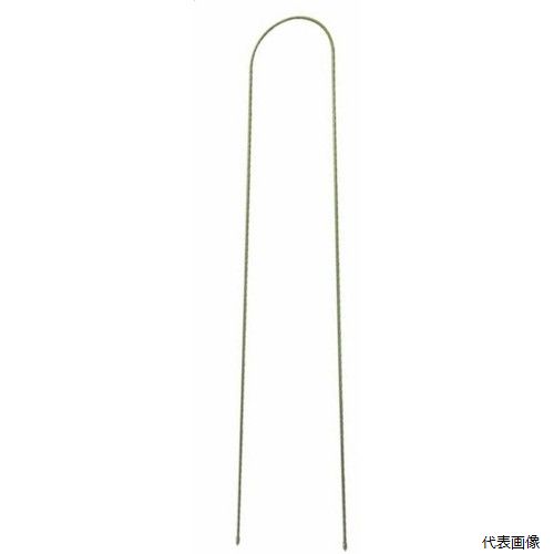 ※こちらの商品はメーカーからの直送につき、代引き不可商品となります。 ※大型商品のため、発送後到着迄に時間かかることがございます。 　ご到着の日時はお手元の送り状に記載された番号からご確認下さい。 ※日時・時間指定はできません。 【特長】 ●Uの字に曲がっている支柱です。 【用途】 ●ネットと併用して、つる性植物の支柱として 【仕様】 ●直径(mm)：11 ●長さ(mm)：1200 ●Φ11×120cm 【材質／仕上】 ●芯材：スチール ●樹脂：ポリエチレン 【入数】 ●1本 他のサイズはこちら 在庫のない商品は検索に表示されない場合がございます　