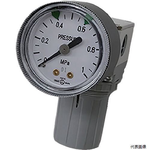 樂天商城 - Parker TAIYO SRV3-08-BD TAIYO レギュレータ(ブラケット、D型圧力計付)