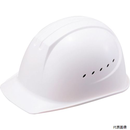 乐天商城 - 【スタンプラリー】 谷沢製作所 01610-JZ2-W1-J タニザワ エアライト搭載ヘルメット ST#01610-JZ2(EPA) 通気孔付 溝付 ABS製 ホワイト