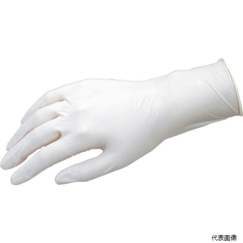 【スタンプラリー】リーブル NO.2010L バリアローブ ニトリルPFライトホワイトパウダーフリーL(100枚入)