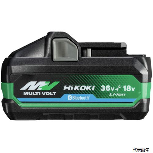 【特長】 ●既存製品に装着するだけで無線連動機能搭載製品と連動可能です。 ●従来品(BSL36B18B)にエラストマを追加したことで、落下時の衝撃に強くなりました。 ●排水性を強化したことで耐水性がアップしています。 ●従来の充電器でも充電可能です。 ●電池残量表示付きで、不意の電池切れを防げます。 ●36V製品、18V製品がこの電池一つで両方使用可能です。(一部商品を除く) ●BluetoothRを内蔵し、集塵機とペアリングで連動モードや、専用アプリとペアリングでお好みのフィーリングに微調整ができます。 【用途】 ●36V／18V製品のバッテリーに。 ●ハイコーキ(HiKOKI)コードレス電動工具用電源に。 【仕様】 ●電圧(V)：36/18 ●容量(Ah)：4/8 ●充電時間：約40分(急速充電器UC18YDL2使用) ●全長(mm)：134 ●全幅(mm)：83 ●全高(mm)：77 ●電池電圧1(V)：36 ●電池容量1(Ah)：4 ●電池電圧2(V)：18 ●電池容量2(Ah)：8 ●適用充電器：UC18YDL2、UC18YDL、UC18YTSL、UC18YSL3、UC18YFSL、UC18YML2、UC18YKSL、UC36YSL ●装着方式：スライド式 ●Bluetooth機能搭載 ●残量表示付 ●充電時間：約40分(急速充電器UC18YDL2使用) ●適用機種：マルチボルト対応36V製品シリーズと18V製品シリーズ ●※ご使用いただけない製品：AW18DBL、C18DSL、C18DSL2、C18DBL、C18DBAL、C3605DA、C3605DC、C3605DB、C18DYSL、C18DYBL、C3605DYA、C3605DYB、C3605DYC、CD18DBL、CR36DYA、CS3630DB、CS3635DB ●CV18DBL、G18DSL、G18DBVL、G18DBBAL、G18DBBVL、R18DSAL、RP3608DA、RP3608DB、UB18DGL、UB18DB、UB18DA、UB18DEL、UF18DSAL、UL18DSL、UL18DA、UM36DA、UR18DSDL、UR18DSML、US18DA、UV3628DA、VB3616DA 【材質／仕上】 ●本体：樹脂 ●底面：エラストマ 【注意】 ●BSL36B18BXは、形状上ご使用いただけない製品があります。 ●詳しくは取扱説明書をご参照ください。 【入数】 ●1個 他のサイズはこちら 在庫のない商品は検索に表示されない場合がございます