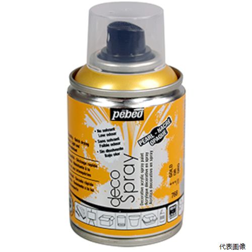 【スタンプラリー】ペベオ・ジャポン 093768 Pebeo デコスプレー 100ml マット色 パール色 ゴールド
