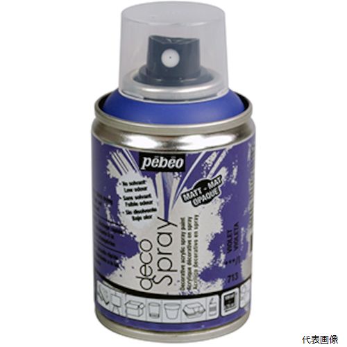 ペベオ・ジャポン 093713 Pebeo デコスプレー 100ml マット色 バイオレット
