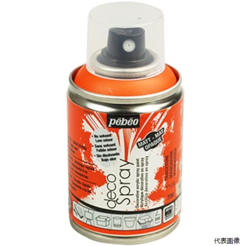 ペベオ・ジャポン 093706 Pebeo デコスプレー 100ml マット色 タンジェリン