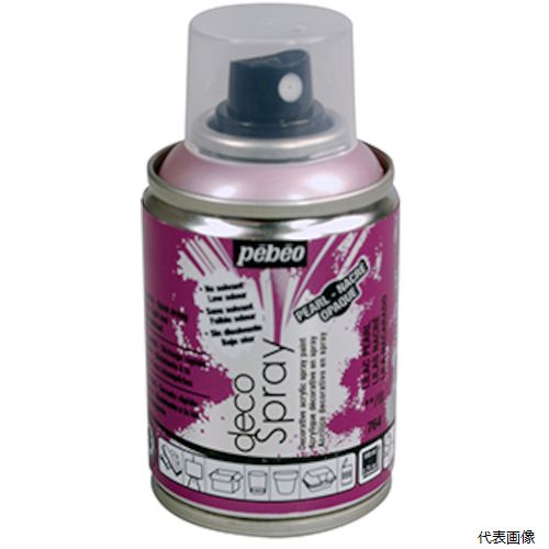 ペベオ・ジャポン 093764 Pebeo デコスプレー 100ml マット色 パール色 ライラックパール
