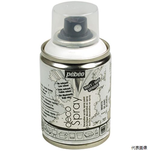 ペベオ・ジャポン 093701 Pebeo デコスプレー 100ml マット色 ホワイト
