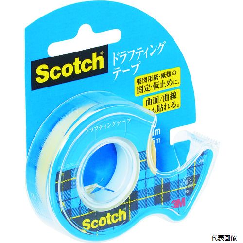 【特長】 ●貼りやすい剥がしやすいしなやかなクレープ紙の粘着テープです。 ●曲線状にも貼れます。 【用途】 ●トレーシングペーパーやデザイン用紙の仮止めに。 ●リールに巻いたフィルム類の仮止め、マスキングの補助などに。 【仕様】 ●色：ベージュ ●幅(mm)：12 ●長さ(m)：5 ●厚さ(mm)：0.13 ●巻芯径（mm）：25（ディスペンサー付） ●粘着力：2.8N/10mm ●引張強度：30N/10mm ●巻芯径：25mm ●紙バックカード、ディスペンサーつき 【材質／仕上】 ●基材：クレープ紙 ●粘着剤：特殊ゴム系 【入数】 ●1個 他のサイズはこちら 在庫のない商品は検索に表示されない場合がございます　