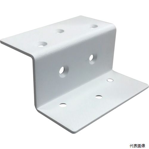 【特長】 ●2×4サポート(ツーバイサポート)は2×4材を使用した屋外DIYに最適な補強金物です。 ●専用タッピングビスをご使用頂くと金具の表面がフラットできれいに納まります。 【仕様】 ●板厚(mm)：2 ●色：ホワイト ●幅W(mm)：80 ●長さL1(mm)：35 ●長さL2(mm)：38 ●サイズ：(板厚t)2×(W)80×(A)35×(B)38(穴径)5(mm) 【材質／仕上】 ●鉄 【注意】 ●表面処理は三価ユニクロめっき(無地)と耐候性、意匠性の良いホワイト塗装をご用意。 【入数】 ●1個 他のサイズはこちら 在庫のない商品は検索に表示されない場合がございます