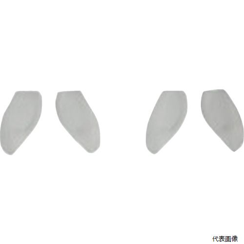 山本光学 YS-88NOSEPAD YAMAMOTO 二眼形保護めがね YS-88用 ノーズパッドセット