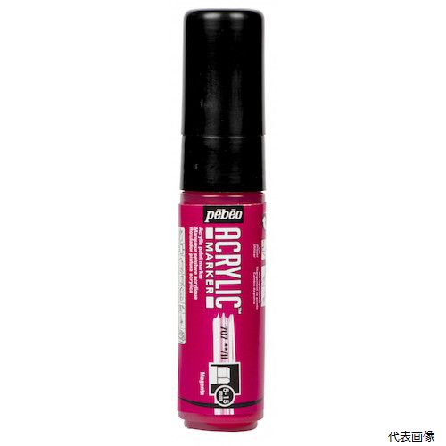ペベオ・ジャポン 201707 Pebeo アクリリックマーカー 「5-15mm」チズルフラットマゼンタ