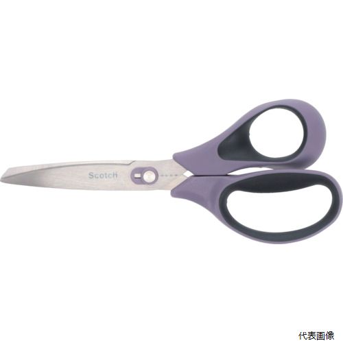 【特長】 ●「シザーズモード」と「開封モード」に切り替えられる便利なハサミです。 ●ハンドルをスライドさせるだけで簡単にモードの切り替えが可能です。 ●「開封モード」はハンドルをスライドさせて露出する約5mmの刃で、ハサミを閉じたまま段ボール等の開梱に使用できるモードです。 ●NS-Jタイプはベタつき防止加工タイプです。 ●高品質ステンレス鋼を使用したシャープな切れ味です。 【用途】 ●梱包用テープ部の開封に。 ●梱包ラベルの切り取りに。 ●PPバンドの切断に。 ●袋の開封に。 ●段ボールのカットに。 【仕様】 ●刃長(mm)：70 ●刃厚(mm)：1.7 ●全長(mm)：178 ●色：パープル×ブラック ●タイプ：ノーマル刃タイプ ●サイズ：178mmx73mm(刃渡り70mm) ●ブリスターパック個装 ●6本/中箱 ●6中箱/箱 【材質／仕上】 ●刃部：ステンレス鋼 ●グリップ：ポリプロピレン・熱可塑性エラストマー 【入数】 ●1丁 他のサイズはこちら 在庫のない商品は検索に表示されない場合がございます　