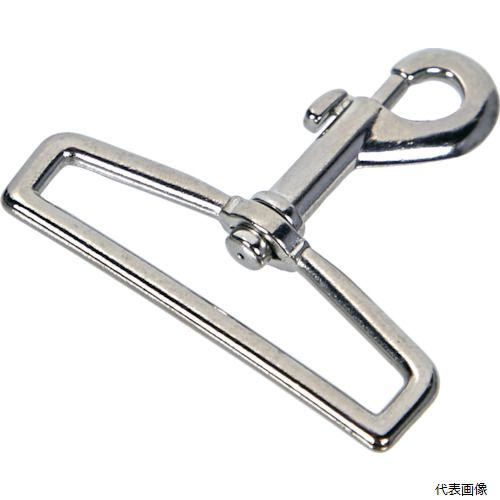 樂天商城 - トラスコ SEB-50 TRUSCO ニッケルメッキ スイベルベルトナスカン 53mm ベルト幅50mm
