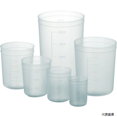 サンプラテック 01840C サンプラ PPディスカップ 2L(100個入り)