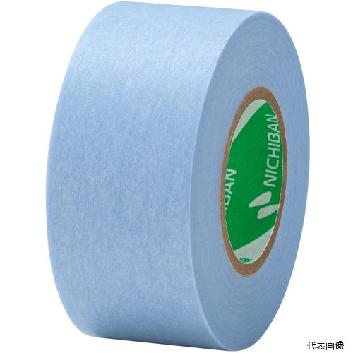 【特長】 ●弱粘着タイプなので、のり残りや基材切れがほとんどありません。 ●内装クロス、木材、金属等のマスキングに適しております。 ●手切れがよく、作業性に優れています。スクラップ、プレゼントのラッピングなど、日曜大工から家庭の「貼る」「留める」「束ねる」など様々な使用シーンや用途に使えて便利です。 ●テープを貼った上から重ね貼り可能です。 【用途】 ●内装クロス（塩ビ素材・紙素材）を剥がして来ない弱粘着性を求められるリフォーム工事・引越しに。 ●木部を傷めないマスキング塗装作業に。 ●糊残りが少ないマスキング塗装作業に。 ●色：淡青 ●幅(mm)：24 ●長さ(m)：18 ●厚さ(mm)：0.09 ●テープカット条件：手で切断可能 ●粘着力(N/10mm)：1.02 ●引張強度(N/10mm)：34 ●基材：和紙　粘着剤：アクリル系 ●手で切断可能 【材質／仕上】 ●基材：和紙 ●粘着剤：アクリル系 【入数】 ●1Pk/5巻 他のサイズはこちら 在庫のない商品は検索に表示されない場合がございます