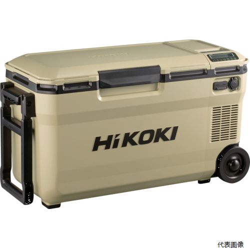 ※こちらの商品はメーカー直送のため「代引き不可」となります。 ※大型商品のため、発送後到着迄に時間かかることがございます。 　ご到着の日時はお手元の送り状に記載された番号からご確認下さい。 ※日時・時間指定はできません。 【特長】 ●庫内の仕切板を活用して3部屋で異なる温度設定が可能です。 ●温度設定が5℃単位で細かく設定でき、最低温度-18℃から最高温度60℃まで設定可能です。 ●一般的な2Lペットボトルが縦に10本入ります。 ●持ち運びに便利な可動式ハンドルと大形キャスター付です。 ●蓄電池2個装着で長時間使用可能です。 ●蓄電池1個でも使用可能です。 ●本体に充電機能内蔵です。 ●3種類の電源(リチウムイオン電池、ACアダプタ、車載電源)に対応してます。 【用途】 ●アイスなどの冷凍に。 ●飲料水などの保冷・保温に。 ●キャンプなどのレジャーに。 【仕様】 ●色：サンドベージュ ●幅(mm)：829 ●奥行(mm)：340 ●高さ(mm)：450 ●容量(L)：36(仕切板なし)、左8、中央8、右15(仕切板あり) ●収納目安：2Lペットボトル：10本(仕切板なし) ●使用温度範囲(℃)：0〜40 ●入力電源：14.4V(BSL14シリーズ)／18V(BSL18シリーズ)／マルチボルト蓄電池、家庭用交流AC100V、車載電源DC12V／24V ●冷却方式：コンプレッサ・冷媒ガス(R134a35g)圧縮方式 ●加温方式：ワイヤヒーター方式 ●蓄電池充電時間(気温20℃時)：BSL36A18X(約2時間15分)、BSL36B18X(約3時間40分) ●USB出力：USB-Aタイプ5V／2.4A、USB-Cタイプ5V／3A、9V／2.2A ●12V出力：12V／10A(120W) ●設定温度-18℃及び-15〜60℃の5℃単位(2部屋モード時の最大設定温度差：60℃)(3部屋モード時の最大設定温度差：左-中央部屋間／中央-右部屋間60℃、左-右部屋間78℃) 【材質／仕上】 ●ボディ：ABS樹脂 【セット内容／付属品】 ●ACアダプタ ●車載用DCコード ●クリアトレイ ●仕切板 ●電池パック(BSL36B18X)×1個 【注意】 ●本製品を破棄する際は、家電リサイクル法の対象製品です。 【入数】 ●1台 他のサイズはこちら 在庫のない商品は検索に表示されない場合がございます